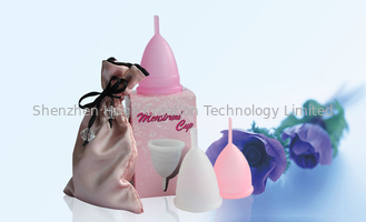 Китай чашка с -1801 менструального периода многоразового силикона 20Мл мягкая розовое/белизна/пурпур поставщик