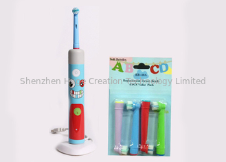 Китай Совместимая устная щетинка индикатора б голубая ягнится электрическая зубная щетка для детей поставщик