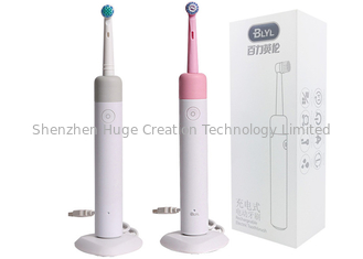 Китай Цвет роторной осциллируя зубной щетки б устной зубной щетки совместимости электрической розовый и серый поставщик
