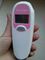 Кардиомонитор младенца беременности цвета мини размера портативный розовый, карманный фетальный допплер поставщик