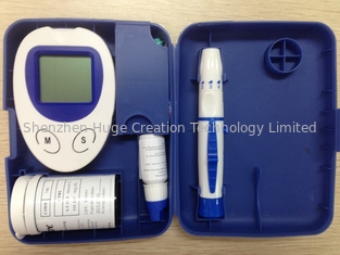 Китай Метр глюкозы диабета крови пакета коробки цвета с прокладкой теста 25пкс поставщик