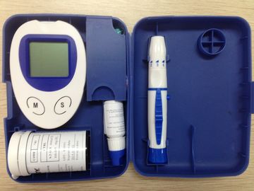 Китай Метр глюкозы диабета крови пакета коробки цвета с прокладкой теста 25пкс дистрибьютор