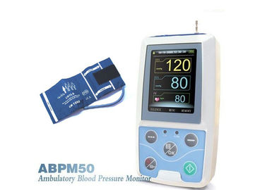 Китай handheld NIBP/SPO2 24 Ambulatorial цифров часа монитора кровяного давления дистрибьютор