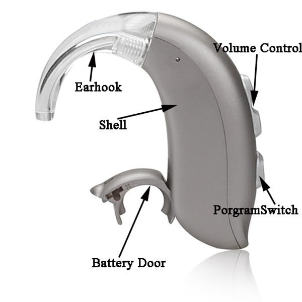 Усилитель слуховых аппаратов Программеабле для глухого человека, мини слуховых аппаратов Файе БТЭ цифровых